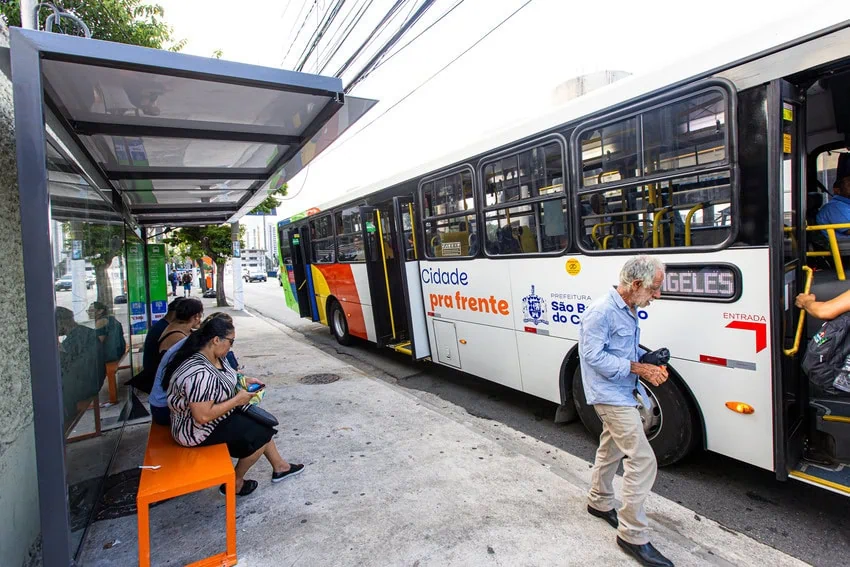 Nova linha de ônibus em São Bernardo atende Jd. Irajá até o Paço