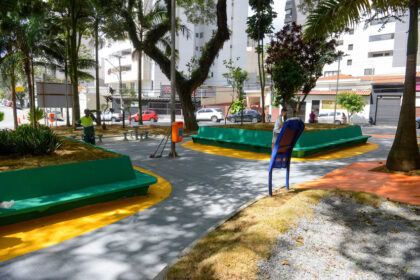 Em São Bernardo, Praça Bruxelas no Rudge Ramos é reinaugurada