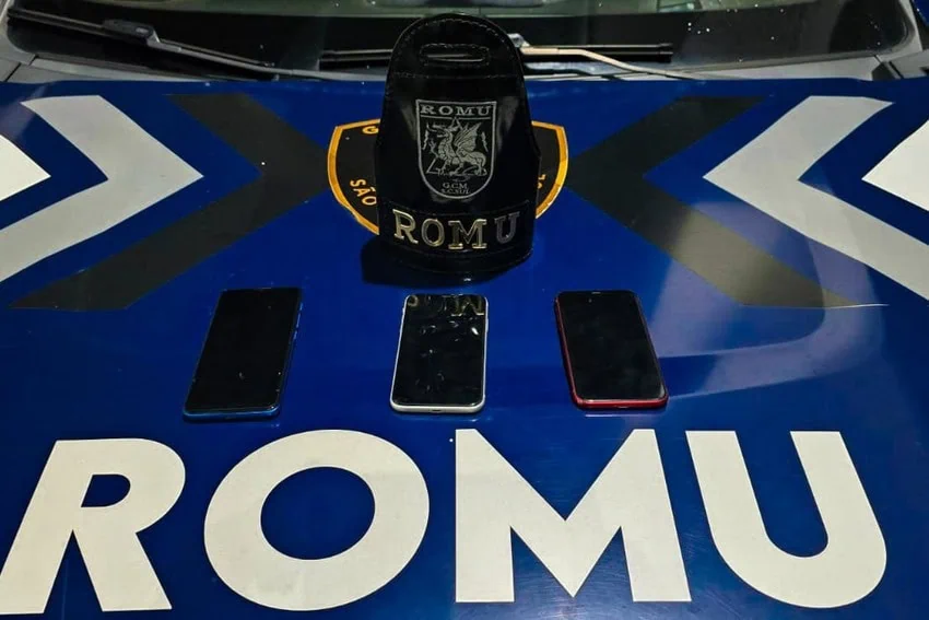GCM apreende infrator por furto de celulares no Bairro Santo Antônio