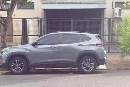 carro em que a criança foi a óbito