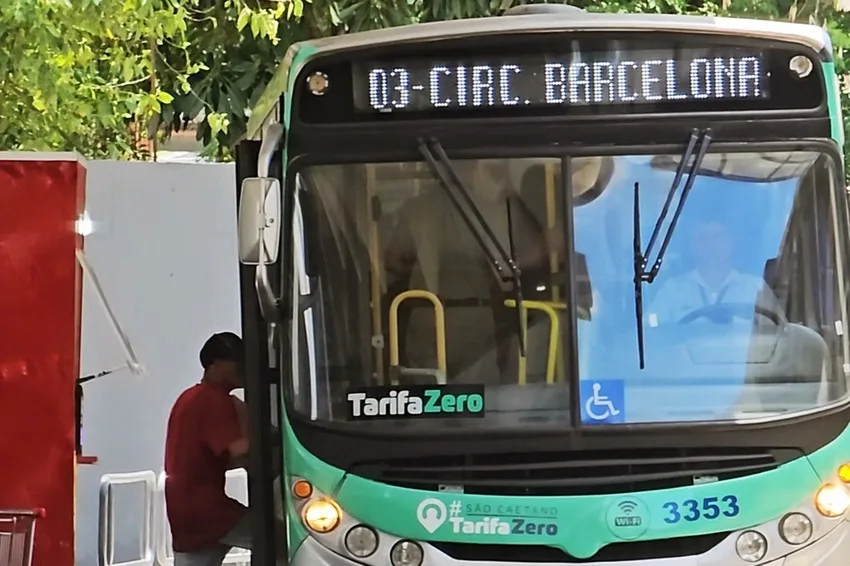 Em S.Caetano, 27 milhões de passageiros já foram transportados com Tarifa Zero 