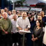 Marcelo Oliveira assina a ordem de serviço para a construção do Terminal Itapark