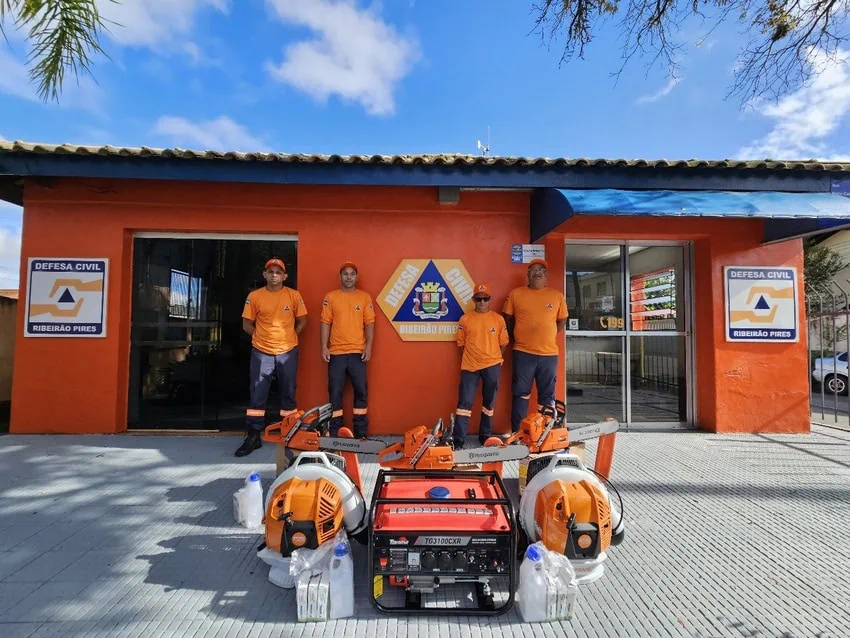 Ribeirão Pires recebe mais de R$ 130 mil em novos equipamentos para Defesa Civil