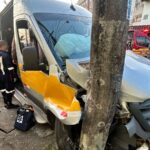 Acidente com Van escolar deixa 12 pessoas feridas em Santo André