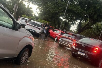 Chuvas fortes castigam cidades do ABCD neste sábado