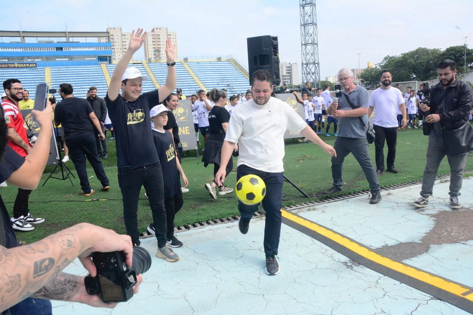 Santo André lança projeto Gold Placa com união de esporte e educação