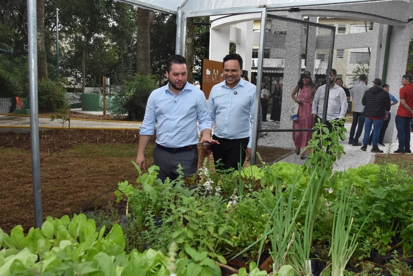 Santo André inaugura espaço de práticas sustentáveis na Vila Guiomar