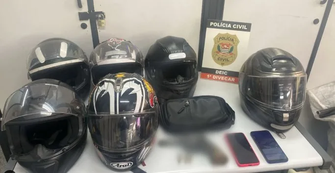 Quadrilha especializada em roubo de motos de alta cilindrada no ABC é presa em SBC
