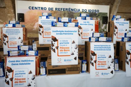 Páscoa do Bem’ arrecada 21 mil caixas de chocolate para instituições de São Bernardo