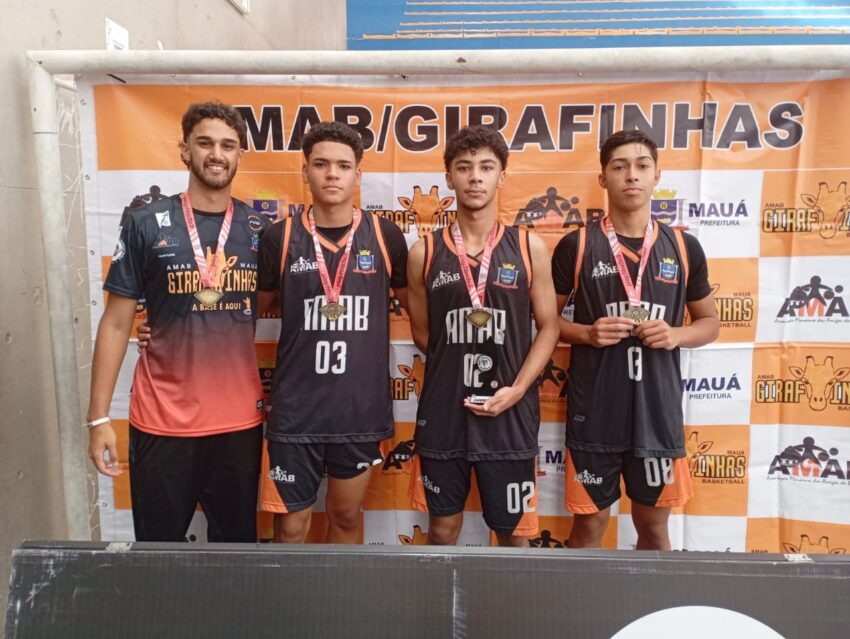 Trio de Mauá é campeão da Série Prata do Torneio de Basquete 3x3 Sub-17