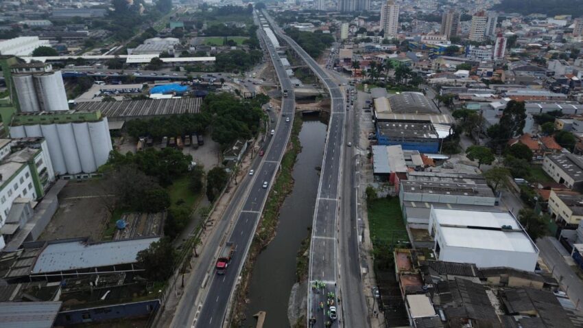 Santo André libera segundo viaduto do Complexo Viário Santa Teresinha