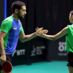Mesatenista de São Caetano, Giulia Takahashi é bronze nas duplas mistas ao lado de Guilherme Teodoro na Tunísia