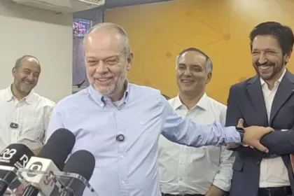 prefeito Tite e Ricardo Nunes