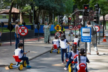 Programa Cidade da Mobilidade leva educação no trânsito para 1,3 mil alunos da Rede Municipal em São Caetano