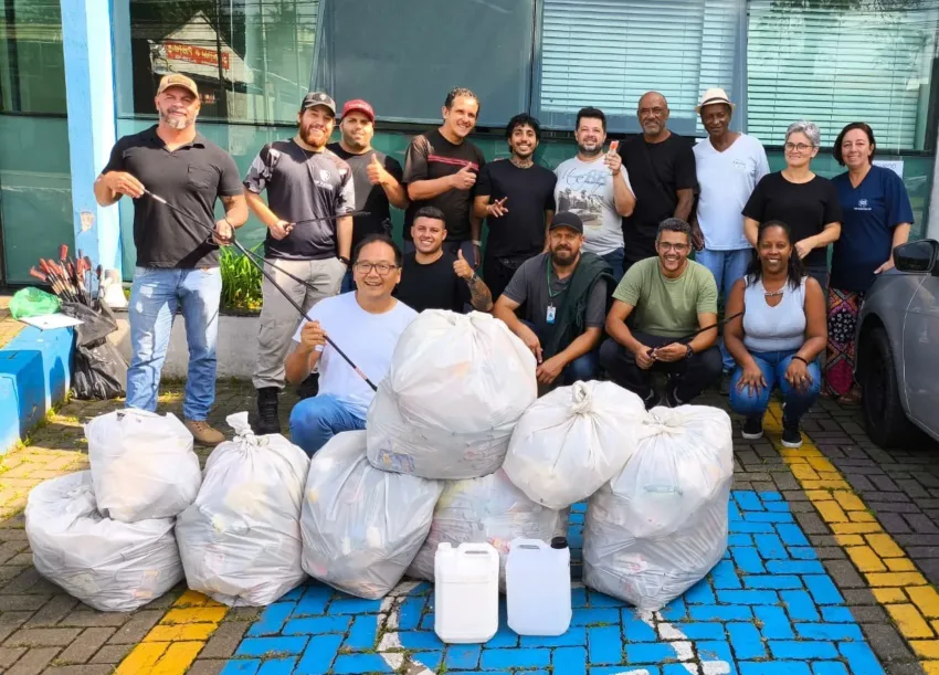 Secretaria Municipal do SeClima realiza 1º Mutirão de Coleta de Resíduos