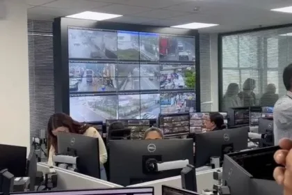 Marcelo anuncia mais 59 câmeras que vão monitorar pontos de ônibus