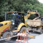 Obras levam rede de esgoto a 500 residências do Parque Miami, em Santo André