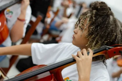 Orquestra mirim do Futuração se apresenta em Paranapiacaba neste domingo