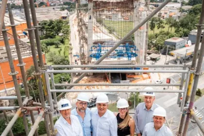 Marcelo Lima faz balanço dos 100 primeiros dias de gestão no Viaduto Estaiado
