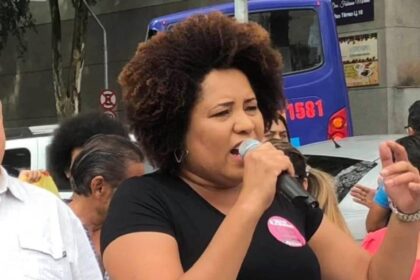 Vereadora de São Bernardo Ana Nice registra boletim  de ocorrência após receber mensagens racistas em e-mail.
