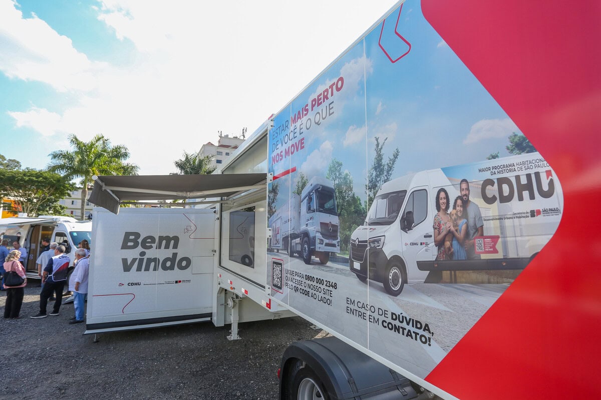  CDHU Móvel é lançado em São Bernardo