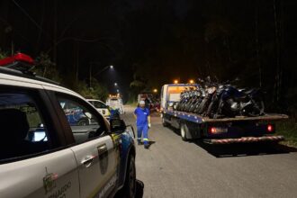Ação da GCM apreende 26 motos e encerra manobras irregulares no Batistini