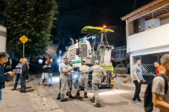 Em S.Bernardo, programa Minha Rua Nova chega ao Jd. Ipanema em 3 Km de vias