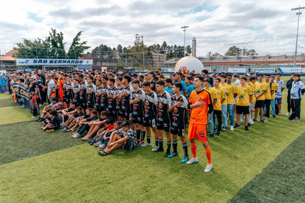 4ª edição da Taça das Favelas começa em São Bernardo unindo esporte e social