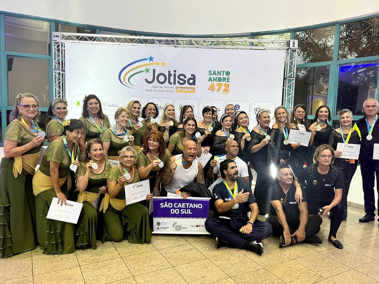São Caetano conquista 44 medalhas nos Jogos da Terceira Idade de Santo André