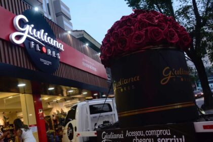 Giuliana Flores inaugura 2ª unidade em Sto.André com investimento de R$ 800 mil