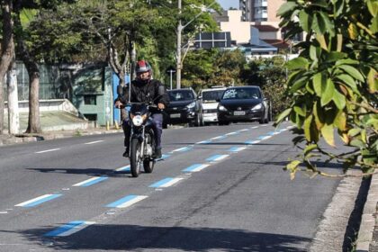 Santo André expande Faixa Azul para motociclistas