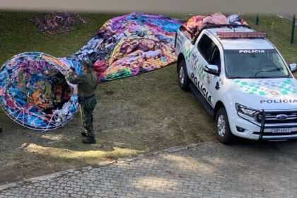 Em Sto.André, 4 pessoas são multadas em R$ 40 mil por soltura de balão em parque