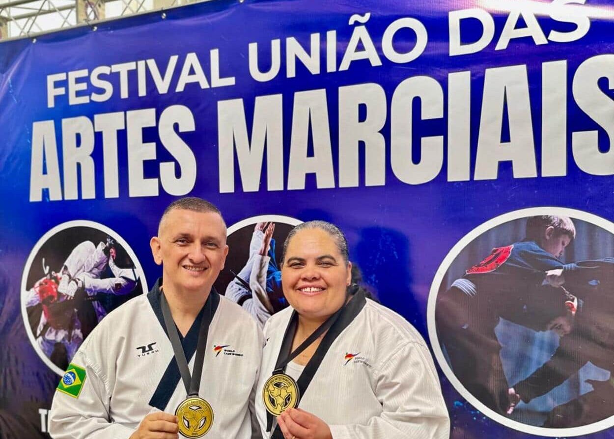 Atletas da Estância estão em preparação para a disputa do Mundial de TaekwondoFOTO: Divulgação/PMETRP