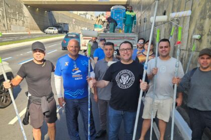 Servidores e secretários municipais realizam força-tarefa voluntária para revitalizar espaços públicos em São Bernardo