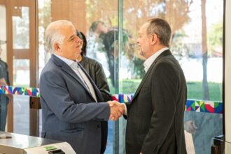Tite Campanella recebe ministro Márcio França na abertura de curso para empreendedoras