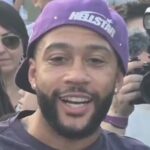 Memphis Depay em visita a São Bernardo