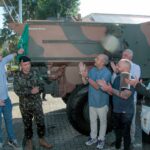 Ribeirão Pires homenageia expedicionários da Segunda Guerra e apadrinha blindado Guarani do Exército