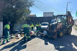 Cidade da Hora em ação: 200 toneladas de lixo recolhidas das ruas neste sábado em Diadema