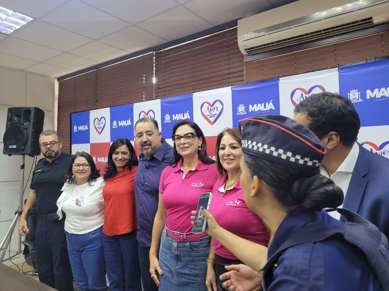Mauá lança o Aplicativo ANA, o botão do Pânico para mulheres com medidas protetiva