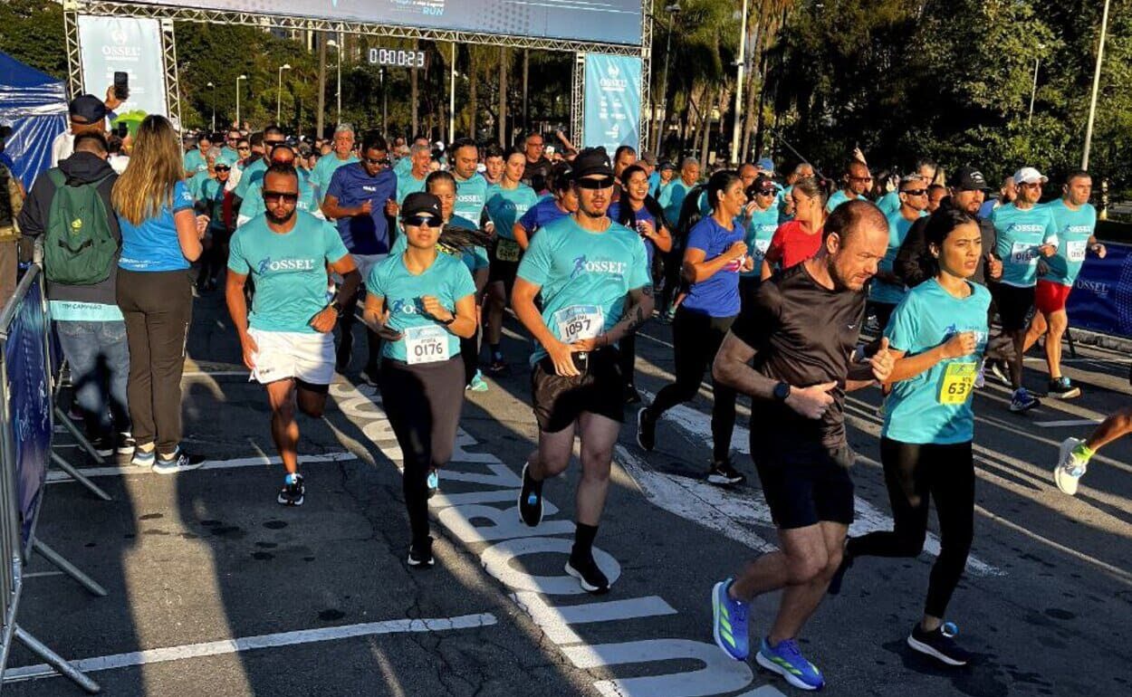 Mais de 3 mil atletas participam da 6ª edição da Ossel Run em Santo André