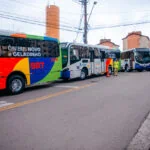 São Bernardo ganha 10 novos ônibus e frota já soma 45 veículos 0k em operação