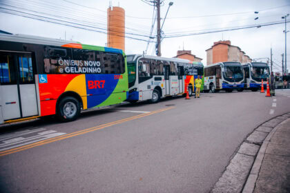 São Bernardo ganha 10 novos ônibus e frota já soma 45 veículos 0k em operação