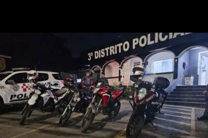Suspeito é detido após tentativa de assalto que vitimou passageiro de moto de aplicativo em SBC