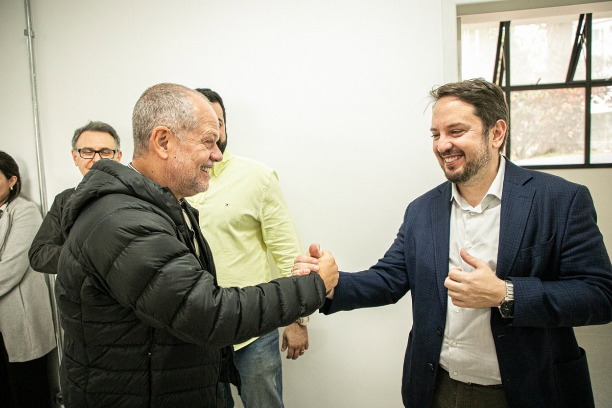 Tite Campanella e Leandro Prearo