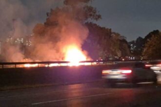 Protesto interdita Rodovia dos Imigrantes, mas Polícia consegue liberar