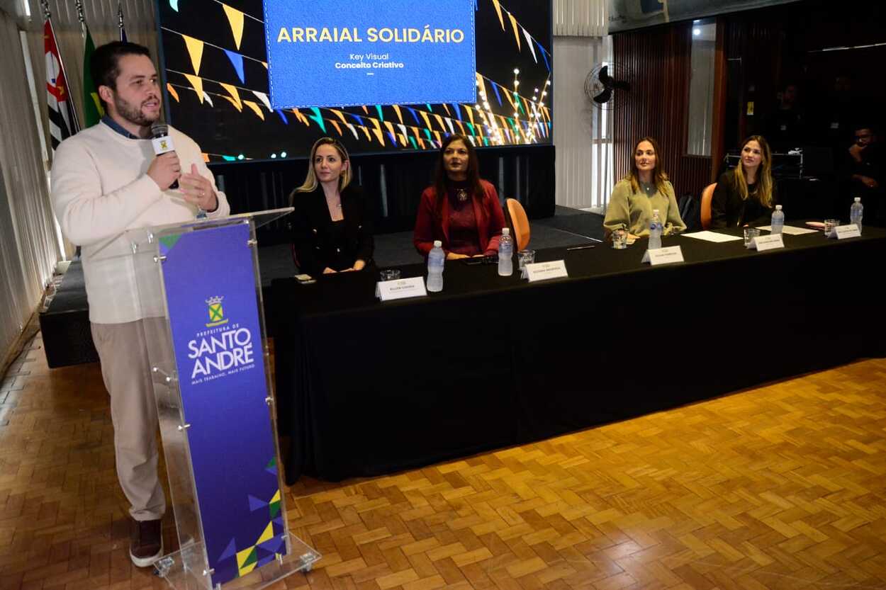 Prefeito Gilvan anunciou atrações do Arraial que ocorrerá de 13 a 15 de junho