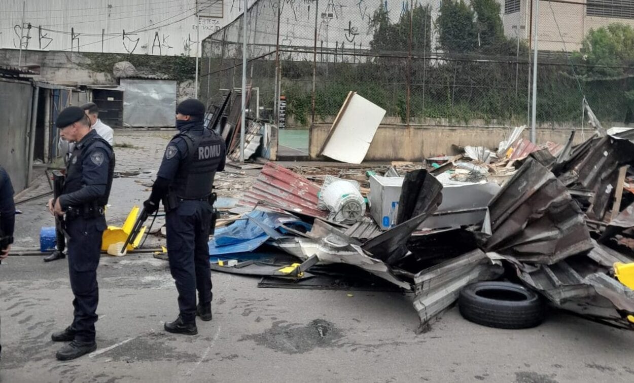 Prefeitura de Diadema demole bares irregulares que abasteciam pancadões no Pombal