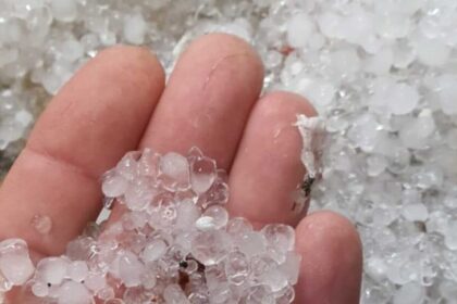 São Bernardo registra chuva de granizo nesta segunda-feira