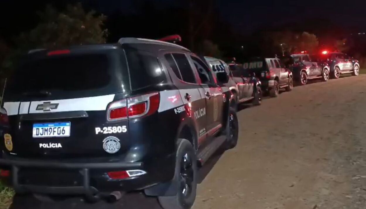 viaturas da Polícia em Ribeirão Pires