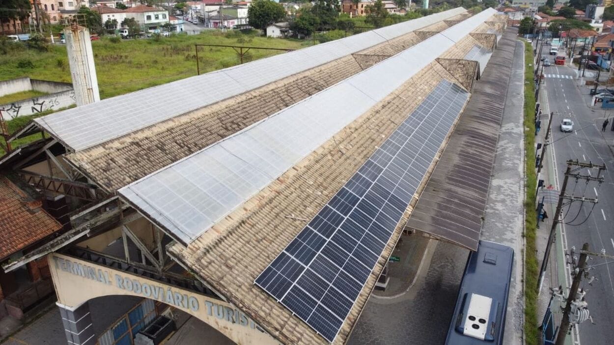 Ribeirão Pires reduzirá em até 60% o consumo de energia elétrica com painéis solares